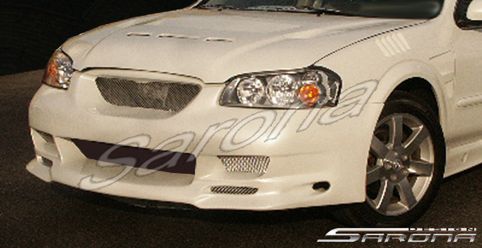 Custom Nissan Maxima  Sedan Front Bumper (2000 - 2003) - $690.00 (Part #NS-035-FB)